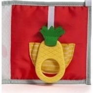  Taf Toys Knížka 3v1 pro nejmenší - Ananas