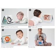  Taf Toys Knížka pro hru na bříšku Savana - 