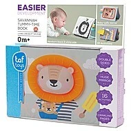  Taf Toys Knížka pro hru na bříšku Savana - 