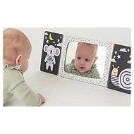 Taf Toys Knížka pro hru na bříšku se zrcátkem 