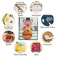 Taf Toys Knížka s aktivitami Fantasy Busy Book 