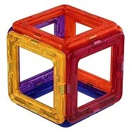  Teddies Magnetická stavebnice magneted - 
