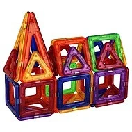  Teddies Magnetická stavebnice magneted - 