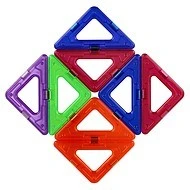  Teddies Magnetická stavebnice magneted - 