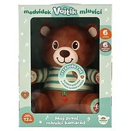  Teddies Medvěd česky mluvící plyš 22x25cm - 