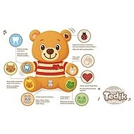  Teddies Medvěd česky mluvící plyš 22x25cm - 