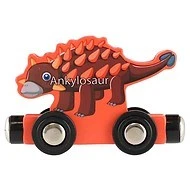Teddies Vláček s vagóny dinosaurus na magnety 10ks 