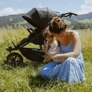 TFK Akční set Mono 2 stroller air wheel + carrycot TFK Mono2