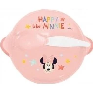 THERMOBABY Miska s přísavkou a víčkem Disney Minnie