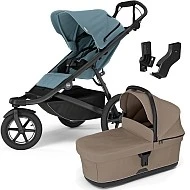  Thule Urban Glide 3 MIDI set s korbou Mid Blue sporťák + Tinted Taupe korbička