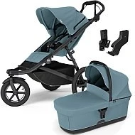  Thule Urban Glide 3 MIDI set s korbou Mid Blue sporťák + Mid Blue korbička