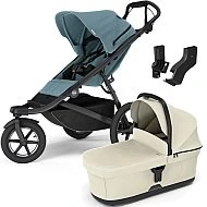  Thule Urban Glide 3 MIDI set s korbou Mid Blue sporťák + Soft Beige korbička
