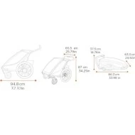  Thule Chariot Sport 2 single - 