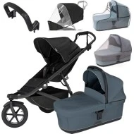  Thule Urban Glide 3 MAXI set Black + dark slate korbička