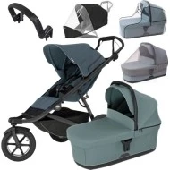  Thule Urban Glide 3 MAXI set Dark slate + mid blue korbička