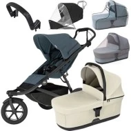  Thule Urban Glide 3 MAXI set Dark slate + soft beige korbička