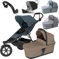  Thule Urban Glide 3 MAXI set Dark slate + tinted taupe korbička