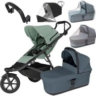  Thule Urban Glide 3 MAXI set Mist green + dark slate korbička