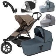  Thule Urban Glide 3 MAXI set Tinted taupe + dark slate korbička