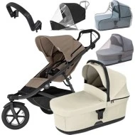  Thule Urban Glide 3 MAXI set Tinted taupe + soft beige korbička