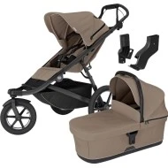  Thule Urban Glide 3 MIDI set s korbou Tinted taupe sporťák +  tinted taupe korbička