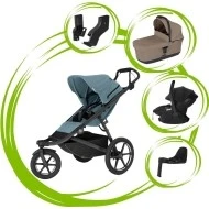  Thule Urban Glide 3 SET 5 Mid blue tinted taupe
