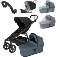  Thule Urban Glide 4 MAXI set Black + dark slate
