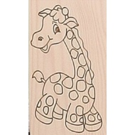  TOMI XII. postýlka Žirafa - vyndavací příčky  - Motiv žirafy