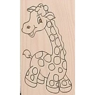 TOMI XII. postýlka Žirafa - vyndavací příčky + šuplík Motiv