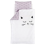  TRÄUMELAND Povlečení 100/135 + 40/60 cm Schmusekatze