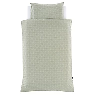  TRÄUMELAND povlečení Jersey 100/135 + 40/60 cm Kuschelhase Grün