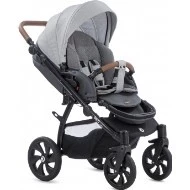 Tutis kočárek Aero 2v1 - Leather silver moon sport