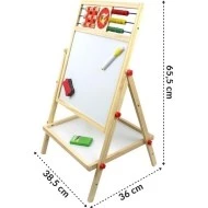 URW Dřevěná tabule s počítadlem Rozměry bílé tabule