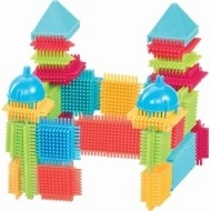  URW Stavebnice pro nejmenší HEDGEHOG BLOCKS 90 ks - Opevnění ze stavebnice pro nejmenší HEDGEHOG BLOCKS