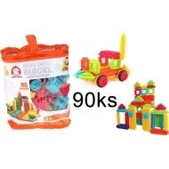 URW Stavebnice pro nejmenší HEDGEHOG BLOCKS 90 ks