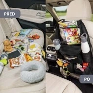 ZOPA Organizér na sedadlo + kapsa na tablet a kapesníčky Zopa organizér do auta s kapsou na tablet a kapesníčky