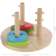  ZOPA Dřevěná Montessori puzzle - Zopa Dřevěná montessori puzzle rozměry