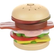  ZOPA Dřevěný nasazovací hamburger 