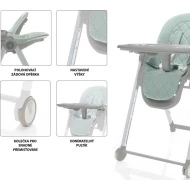  Zopa SPACE dětská jídelní židlička - Detaily židličky Space