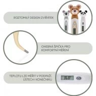 ZOPA Digitální teploměr s ohebnou špičkou Zopa digitální teploměr s ohebnou špičkou