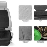 Zopa Polstrovaná ochrana sedadla pod autosedačku 