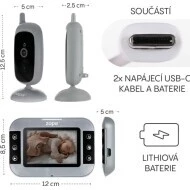 ZOPA Digitální videomonitor Static Zopa digital videomonitor Static