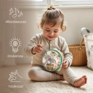 Zopa Dřevěná dětská tamburína