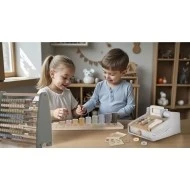 Zopa Dřevěná montessori hra počítání