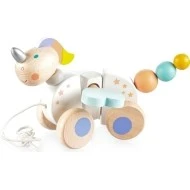  Zopa Dřevěná tahací hračka Unicorn