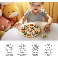 Zopa Dřevěné aktivity hodiny 