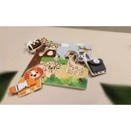 Zopa Dřevěné montessori puzzle Wood