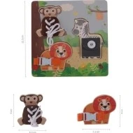 Zopa Dřevěné montessori puzzle Wood