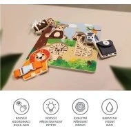 Zopa Dřevěné montessori puzzle Wood