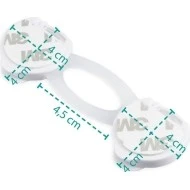 Zopa Mini zámek skříněk ohebný 2ks 